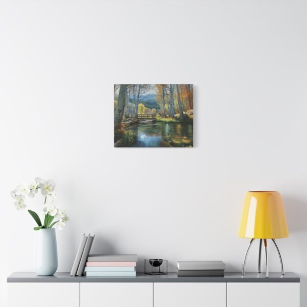 Autumn Landscape Canvas Art, Fall Decor, Nature Artwork, Home Wall Decor, Gift for Nature Lovers, Scenic Wall Art - Image 4