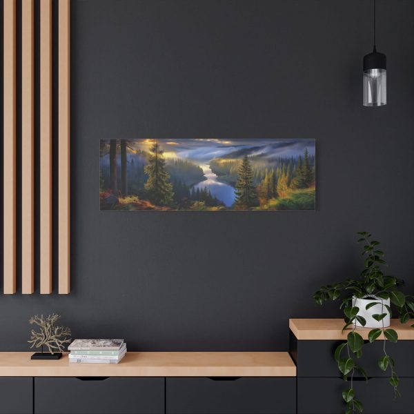 Stretched Canvas Wall Art, Forest Landscape, Home Decor, Gift for Nature Lovers, Living Room, Office Decoration - Image 8