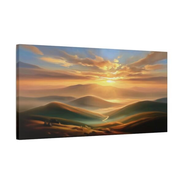 Landscape Canvas Wall Art, Home Decoration, Sunset Art Print, Nature Decor, Gift for Art Lovers, Wall Hanging - Image 6