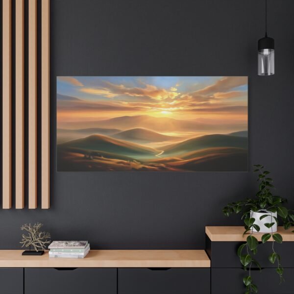 Landscape Canvas Wall Art, Home Decoration, Sunset Art Print, Nature Decor, Gift for Art Lovers, Wall Hanging - Image 20