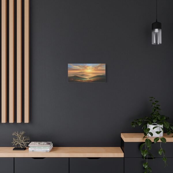Landscape Canvas Wall Art, Home Decoration, Sunset Art Print, Nature Decor, Gift for Art Lovers, Wall Hanging - Image 4