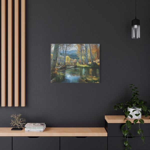 Autumn Landscape Canvas Art, Fall Decor, Nature Artwork, Home Wall Decor, Gift for Nature Lovers, Scenic Wall Art - Image 7