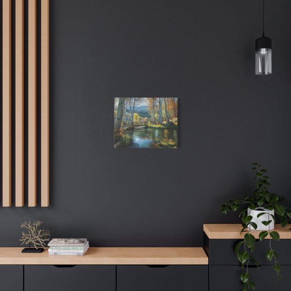 Autumn Landscape Canvas Art, Fall Decor, Nature Artwork, Home Wall Decor, Gift for Nature Lovers, Scenic Wall Art - Image 8