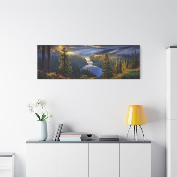 Stretched Canvas Wall Art, Forest Landscape, Home Decor, Gift for Nature Lovers, Living Room, Office Decoration - Image 11