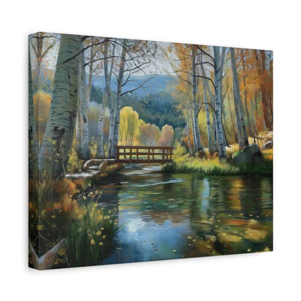 Autumn Landscape Canvas Art, Fall Decor, Nature Artwork, Home Wall Decor, Gift for Nature Lovers, Scenic Wall Art - Image 4