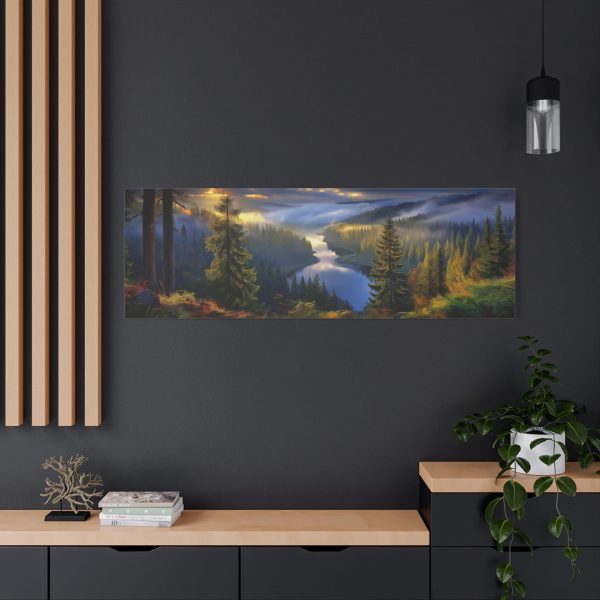 Stretched Canvas Wall Art, Forest Landscape, Home Decor, Gift for Nature Lovers, Living Room, Office Decoration - Image 12