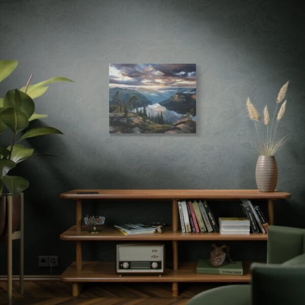 Serene Landscape Canvas Wall Art, Nature Decor, Home Office Art, Artist Print, Christmas Gift, Rustic Wall Decor - Image 9