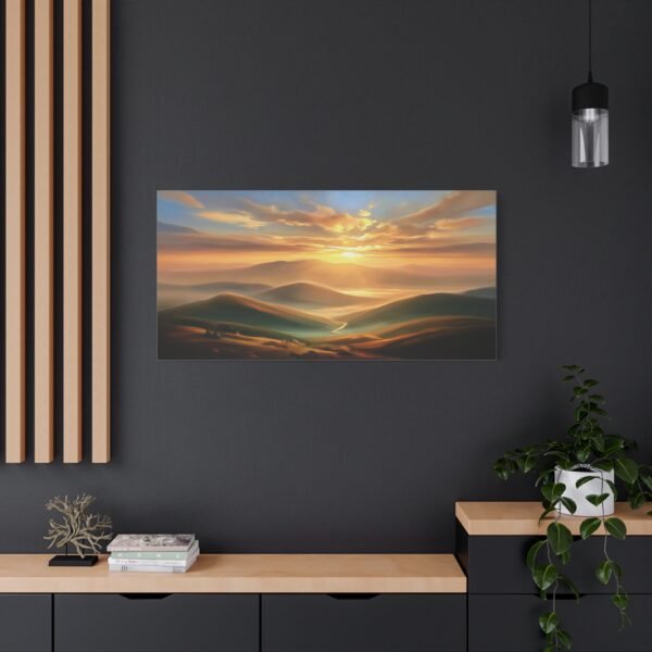Landscape Canvas Wall Art, Home Decoration, Sunset Art Print, Nature Decor, Gift for Art Lovers, Wall Hanging - Image 16