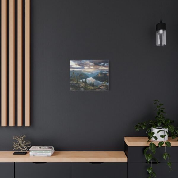 Serene Landscape Canvas Wall Art, Nature Decor, Home Office Art, Artist Print, Christmas Gift, Rustic Wall Decor - Image 6