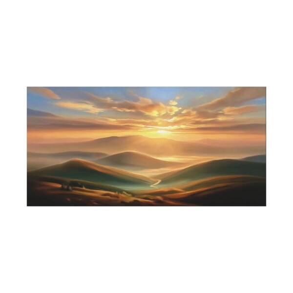 Landscape Canvas Wall Art, Home Decoration, Sunset Art Print, Nature Decor, Gift for Art Lovers, Wall Hanging - Image 13