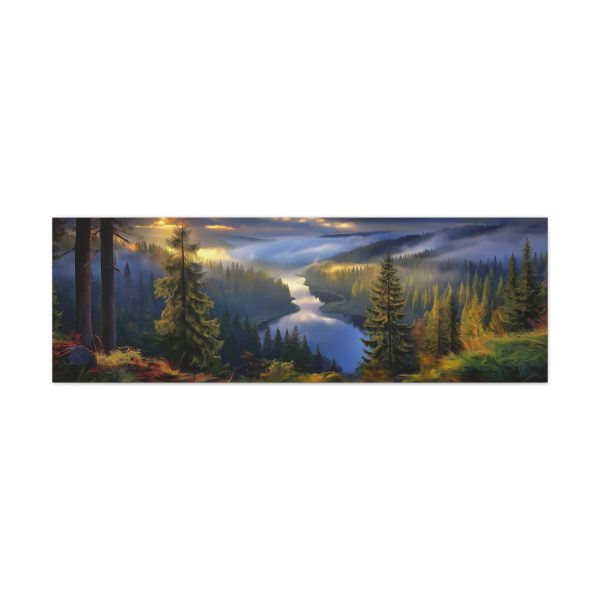 Stretched Canvas Wall Art, Forest Landscape, Home Decor, Gift for Nature Lovers, Living Room, Office Decoration - Image 5