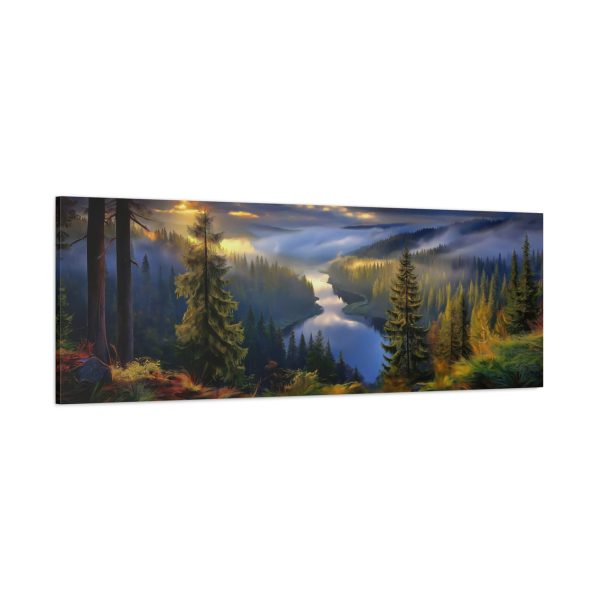 Stretched Canvas Wall Art, Forest Landscape, Home Decor, Gift for Nature Lovers, Living Room, Office Decoration - Image 10